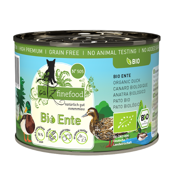 Catz Finefood Bio 200g N505 Eend