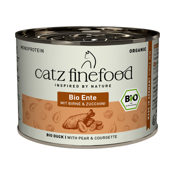 Catz Finefood ORGANIC Bio 200g Eend 1 x 200g