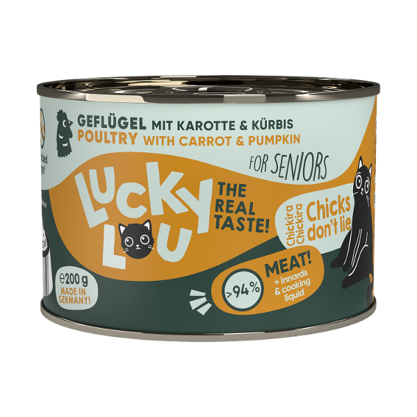Lucky Lou Lifestage Senior 200g gevogelte