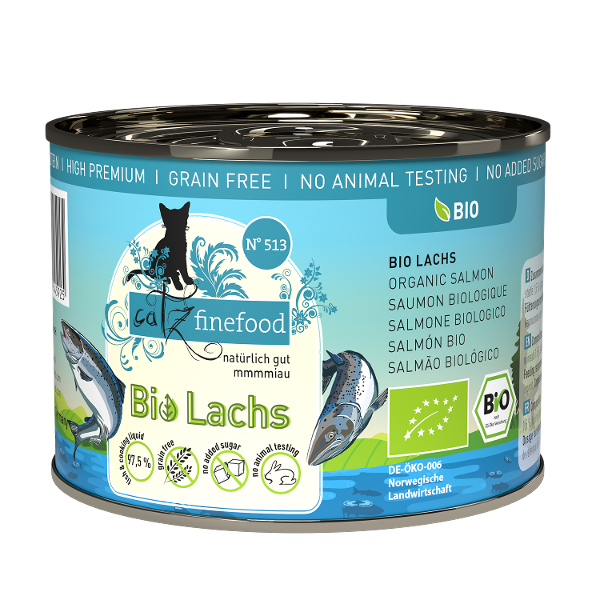 Catz Finefood Bio 200g N509 Zalm Catz Finefood Bio 200g N509 Zalm