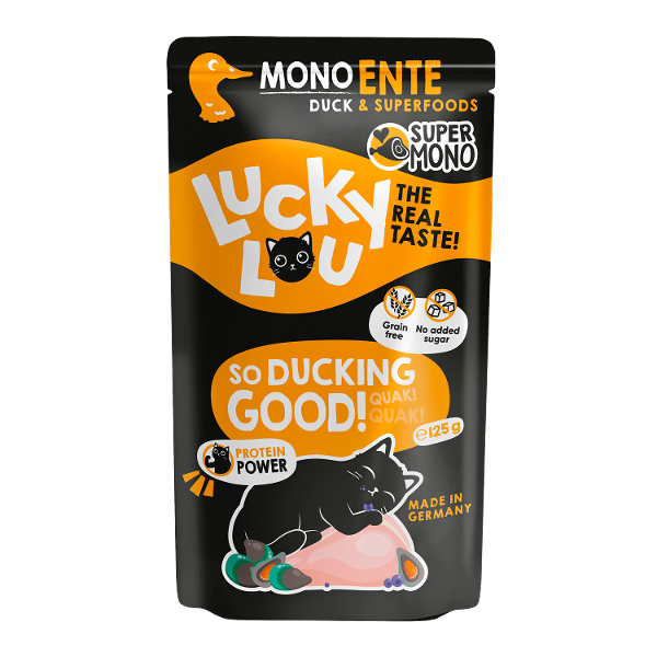 Lucky Lou SuperMono² zakje 125g eend