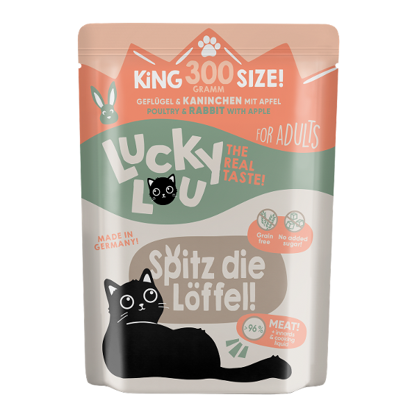 Lucky Lou Lifestage adult 300g konijn Lucky Lou Lifestage adult 300g konijn