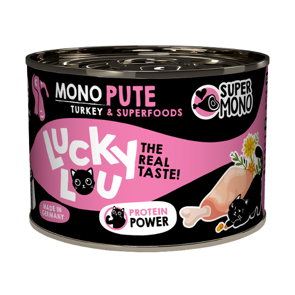 Lucky Lou SuperMono² 200g kalkoen Lucky Lou SuperMono² 200g kalkoen