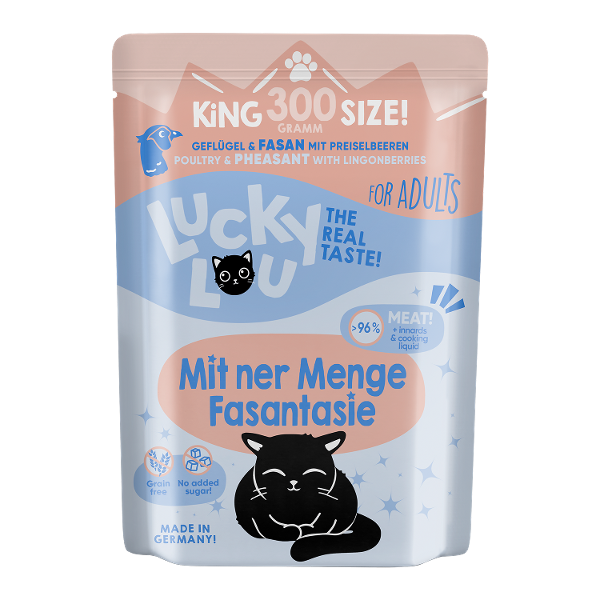 Lucky Lou Lifestage adult 300g fazant Lucky Lou Lifestage adult 300g fazant