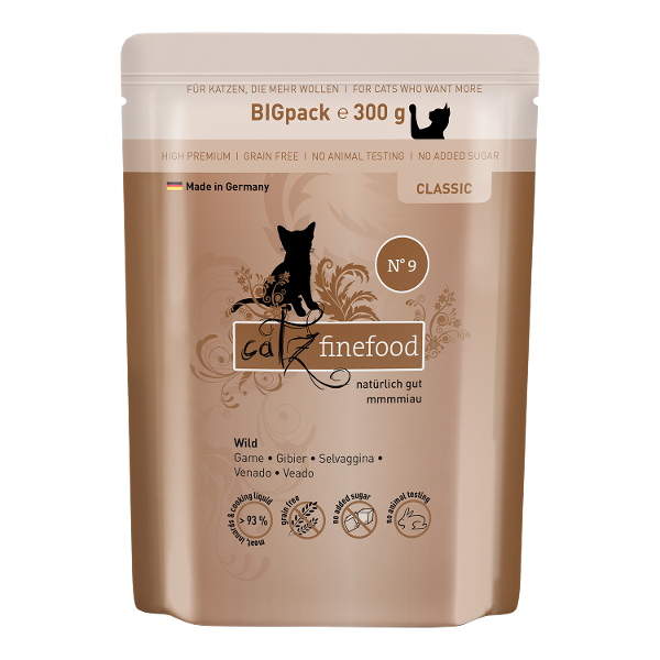 Catz Finefood Classic 300g N09 Wild