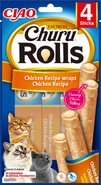 Inaba Churu Rolls 4 x 10g kip Inaba Churu Rolls 4 x 10g kip