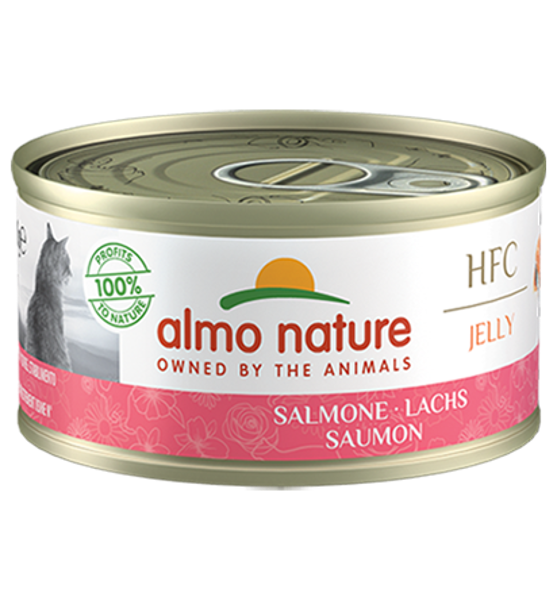 Almo Nature Kattenvoer HFC Jelly 70g zalm