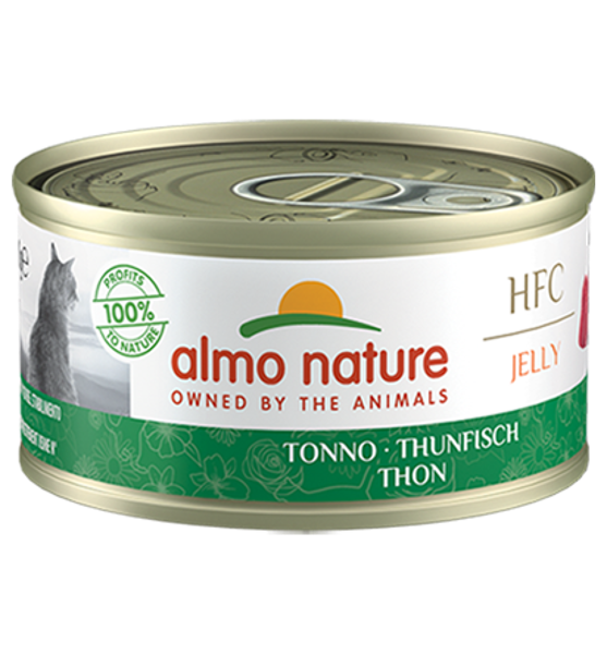 Almo Nature Kattenvoer HFC Jelly 70g tonijn