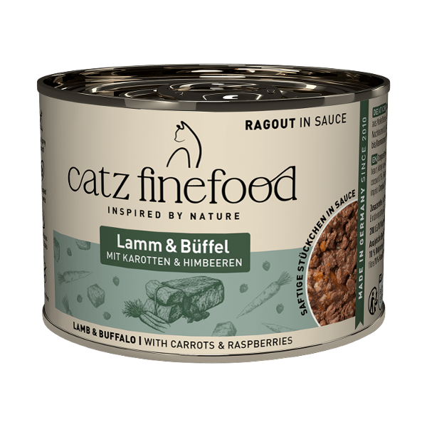 Catz Finefood RAGOUT IN SAUCE 190g Lam & Buffel Catz Finefood RAGOUT IN SAUCE 190g Lam & Buffel
