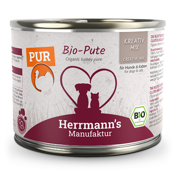 Herrmann's Puur Vlees - Bio Kalkoen 200g