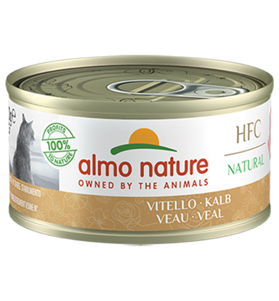 Almo Nature Kattenvoer HFC Natural 70g kalfsvlees