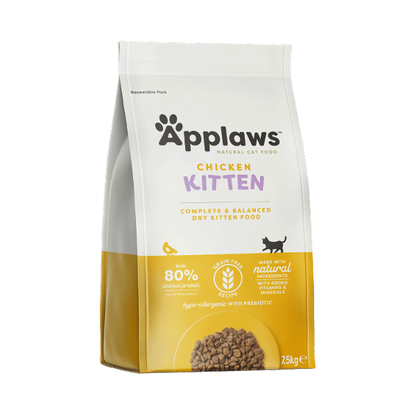 Applaws Kitten brokken kip 7.5kg Applaws Kitten brokken kip 7.5kg