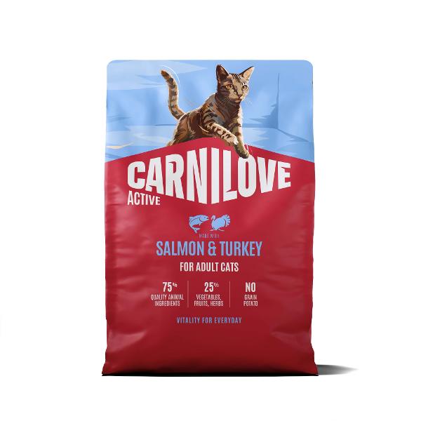Carnilove Active Adult Cat Salmon & Turkey 2kg