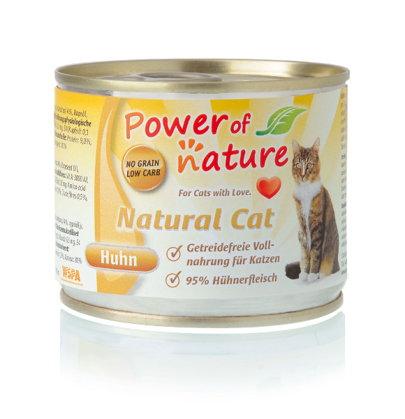 Power of Nature Natural Cat blikvoer kip 200g