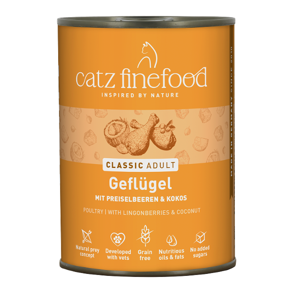Catz Finefood CLASSIC Adult 400g Gevogelte