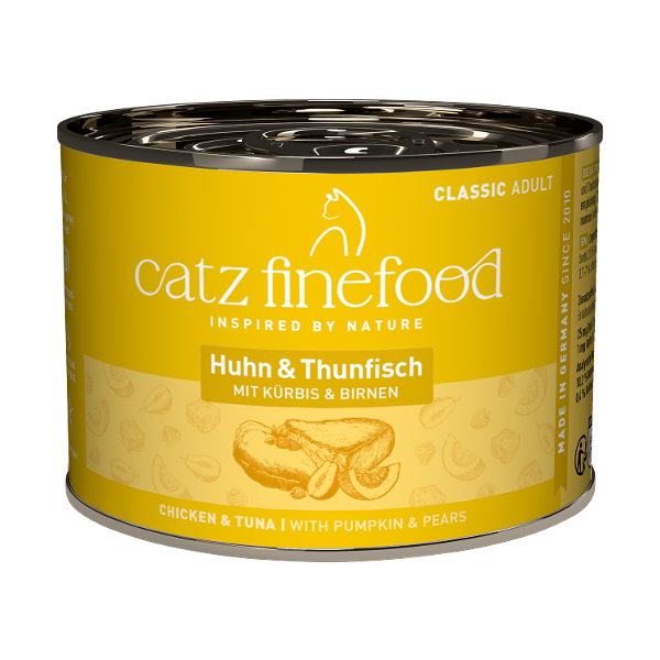 Catz Finefood CLASSIC Adult 200g Kip & Tonijn