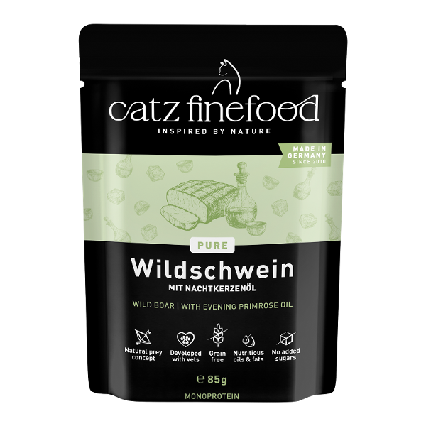 Catz Finefood PURE 85g Wild Zwijn