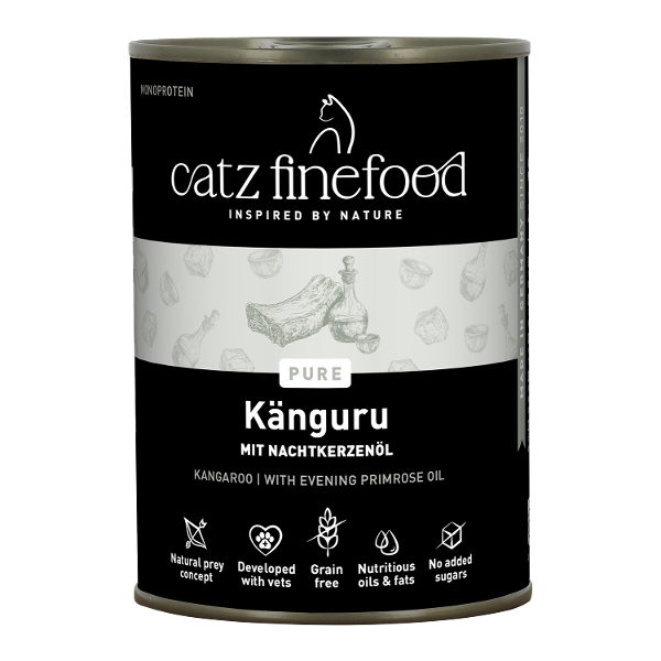 Catz Finefood PURE 400g - Kangoeroe Catz Finefood PURE 400g - Kangoeroe