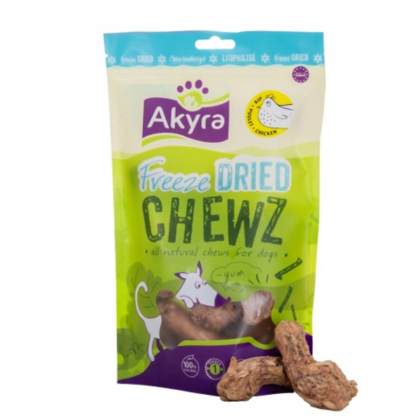 Akyra Freeze Dried snacks Chewz kippennekken