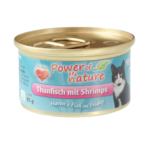 Power of Nature Haven's Fish on Friday 85g Tonijn met garnalen
