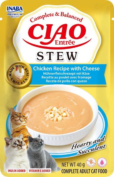 Inaba CIAO Entrée Stew 40g kip & kaas