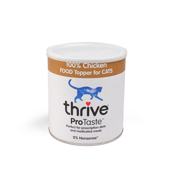 Thrive ProTaste Food Topper voor katten kip 170g Thrive ProTaste Food Topper voor katten kip 170g