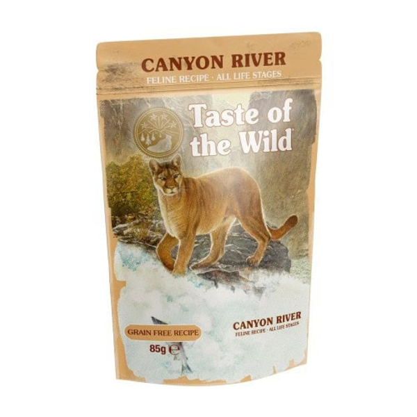 Taste of the Wild katten natvoer 85g Canyon River Taste of the Wild katten natvoer 85g Canyon River