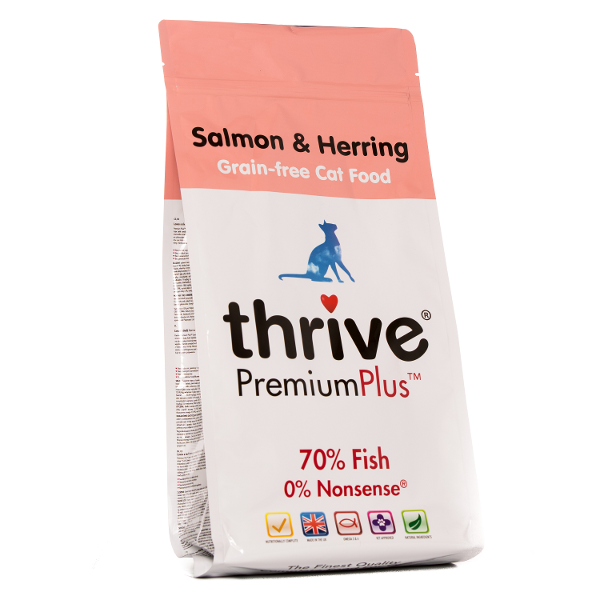 Thrive PremiumPlus kattenvoer 1.5kg zalm & haring Thrive PremiumPlus kattenvoer 1.5kg zalm & haring