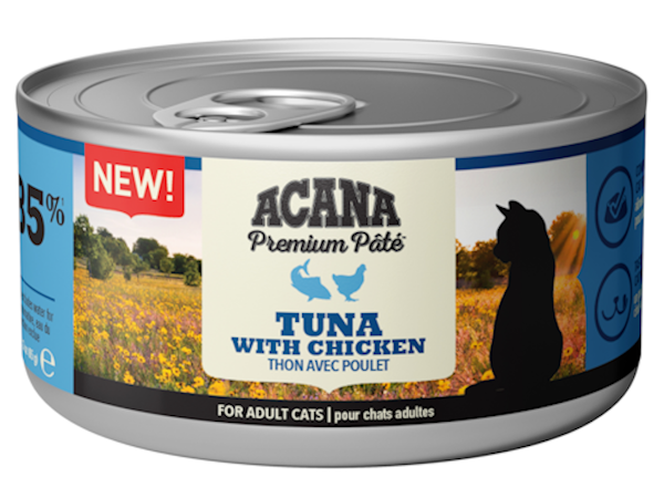 Acana Natvoer voor Katten 85g tonijn met kip