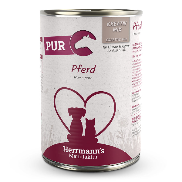 Herrmann's Puur Vlees – Paard 400g Herrmann's Puur Vlees – Paard 400g