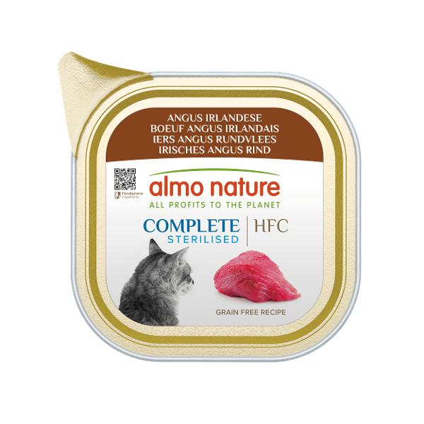 Almo Nature HFC Complete Sterilised cat 85g rund Almo Nature HFC Complete Sterilised cat 85g rund