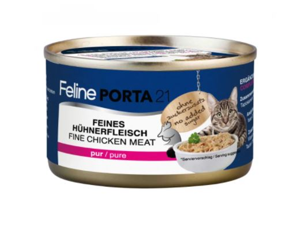 Feline Porta 21 Blikje 90g Kip Puur