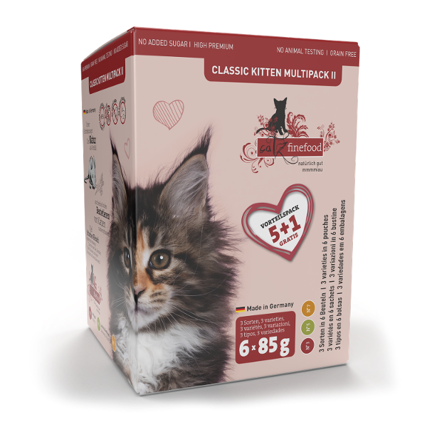 Catz Finefood Classic Kitten Multipack 18 zakjess