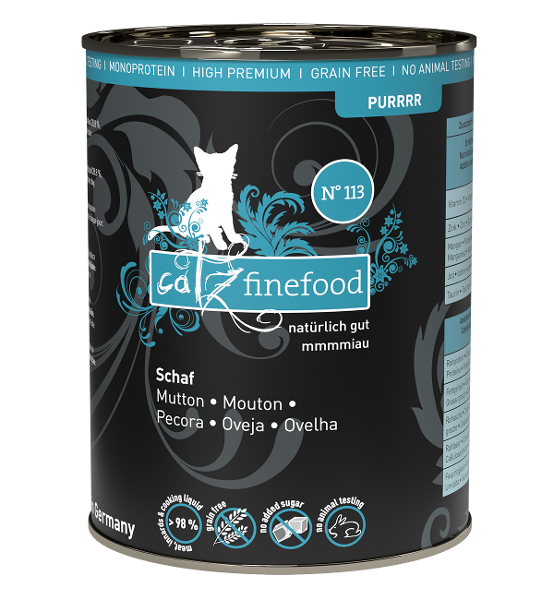 Catz Finefood Purrrr 400g N113 Schaap Catz Finefood Purrrr 400g N113 Schaap