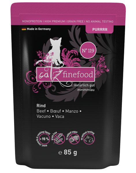 Catz Finefood Purrrr 85g N119 rundvlees