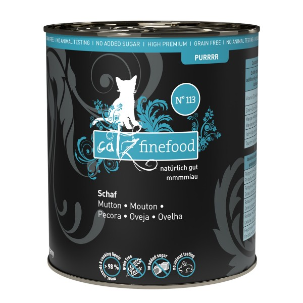 Catz Finefood Purrrr 750/800g schaap Catz Finefood Purrrr 750/800g schaap