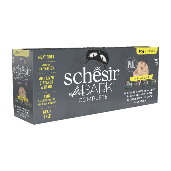 Schesir After Dark in paté multipack 12 x 80g Schesir After Dark in paté multipack 12 x 80g