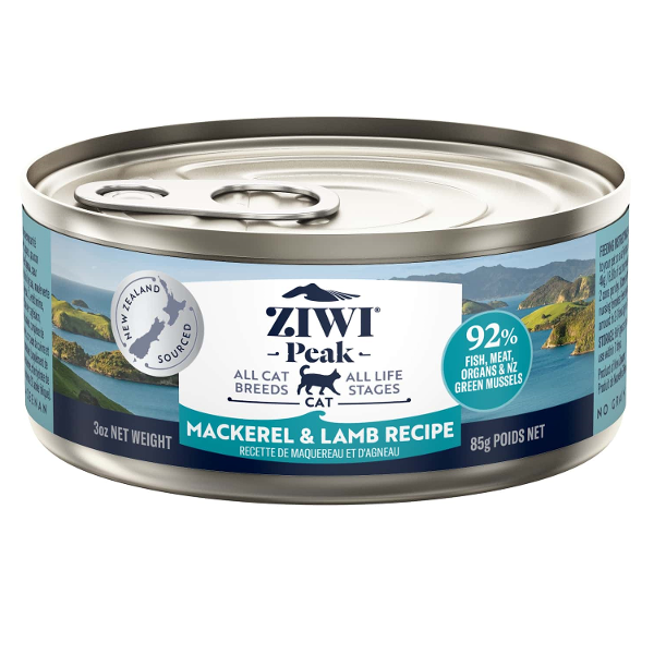 ZiwiPeak Kattenvoer Mackerel & Lamb 85g